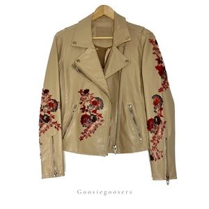 BLANK NYC Wildflower Vegan Leather Jacket - Size S